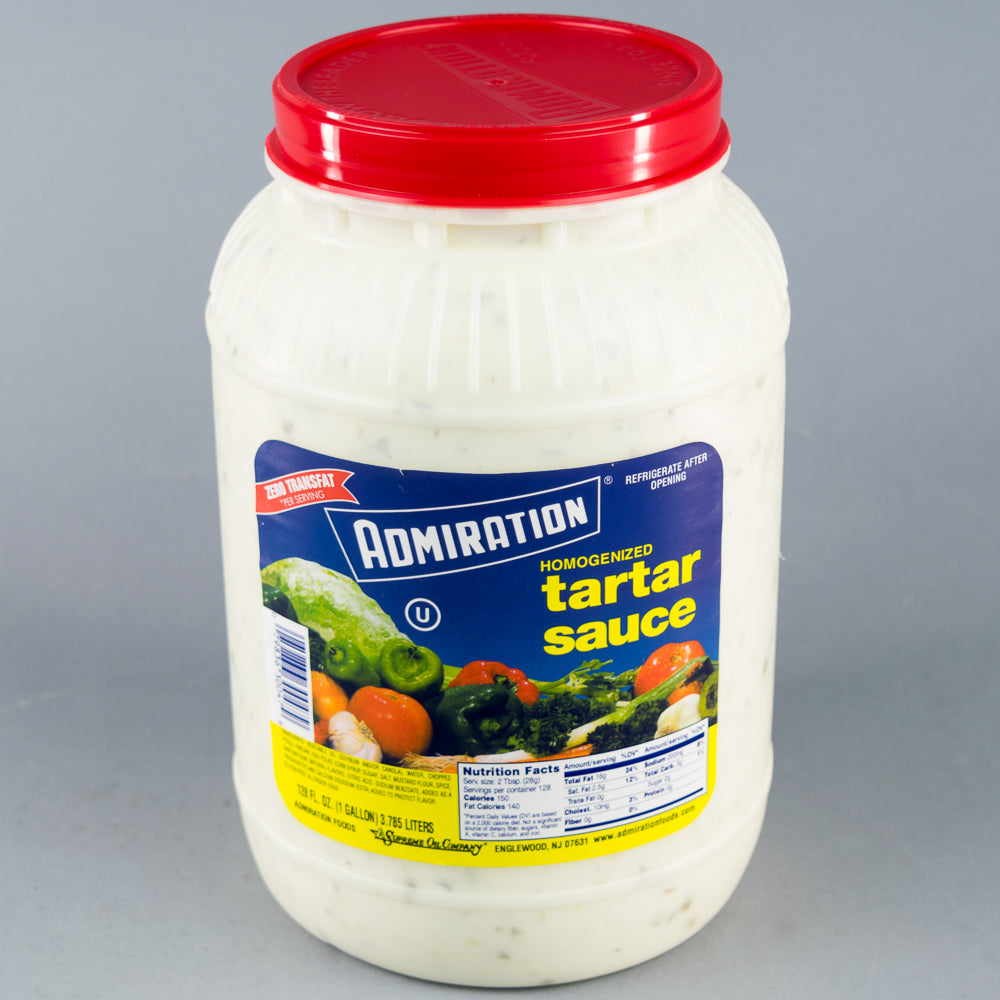 Admiration Tartar Sauce 1 Gallon Jar - 4/Case