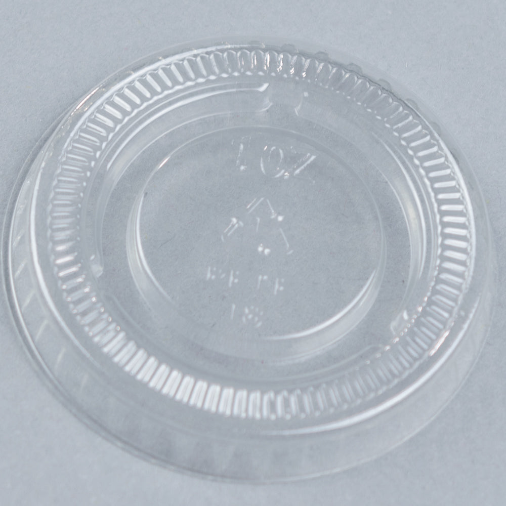 CM Plastic Sauce Lids 1 oz - 2500/Case