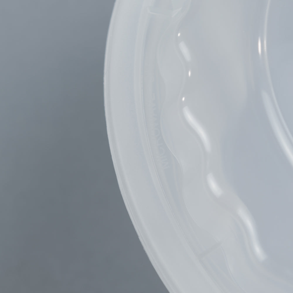 TT 7" Round 32 Oz. Deep Noodle Soup Container White - 150/Case