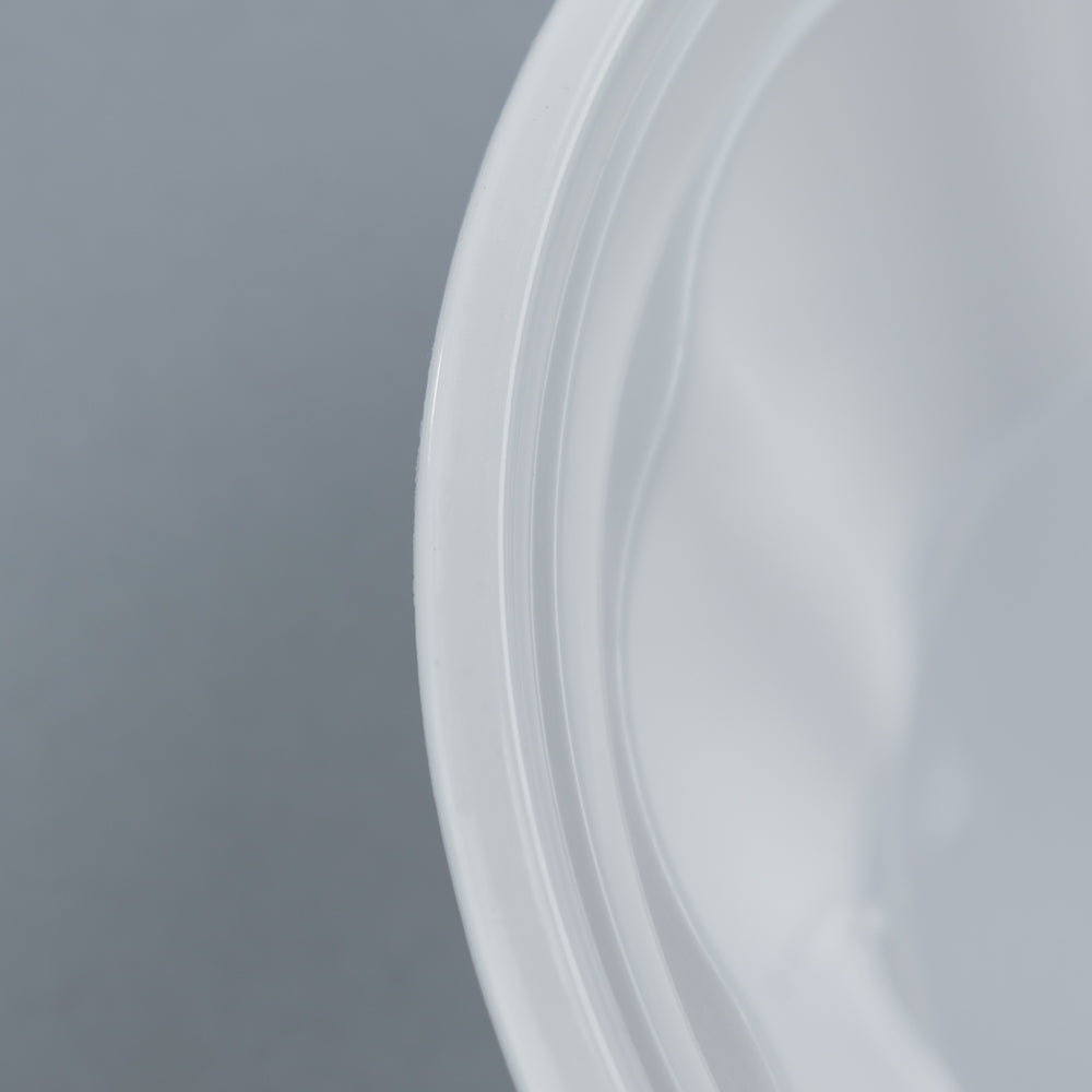 TT 7" Round 32 Oz. Deep Noodle Soup Container White - 150/Case