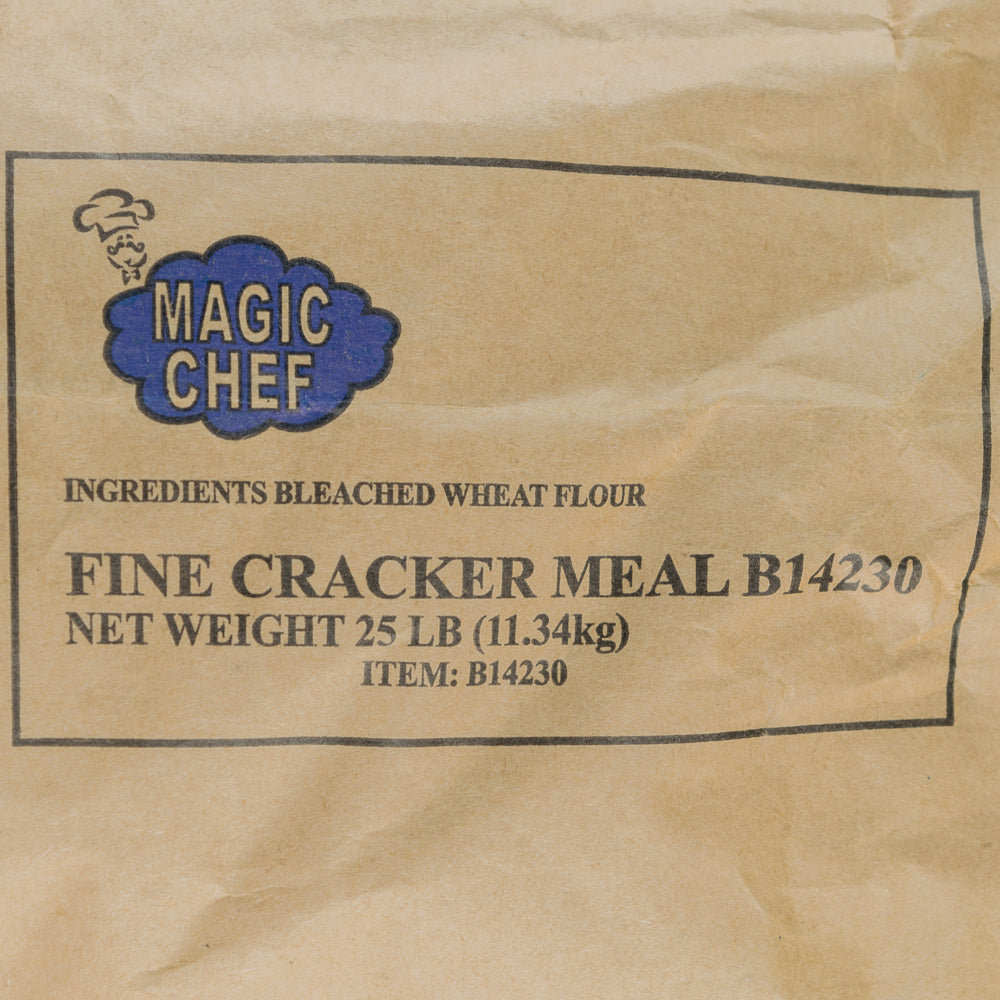 Magic Chef Fine Cracker Meal - 25 lb