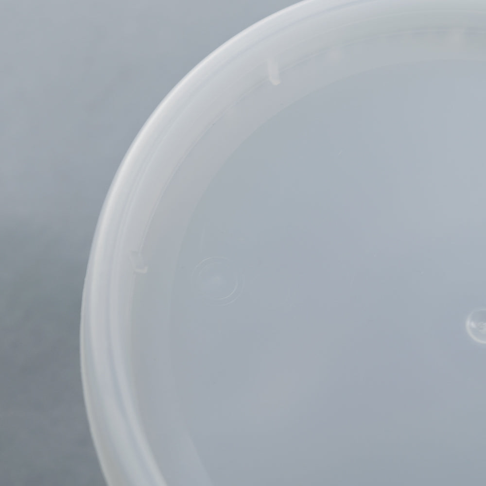 YS 16 oz. Translucent Plastic Deli Container with Lid - 240 Count