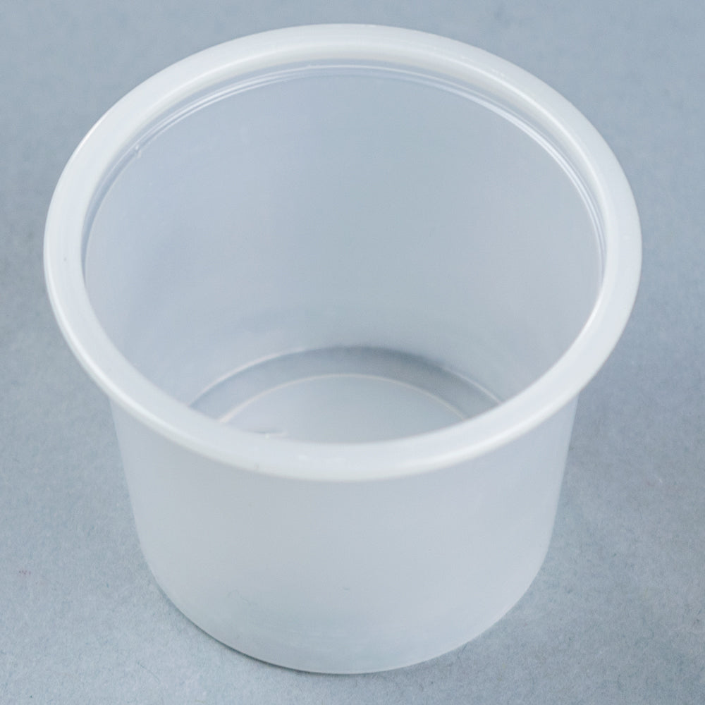 CM Plastic Sauce Cups 1 oz. - 2500/Case