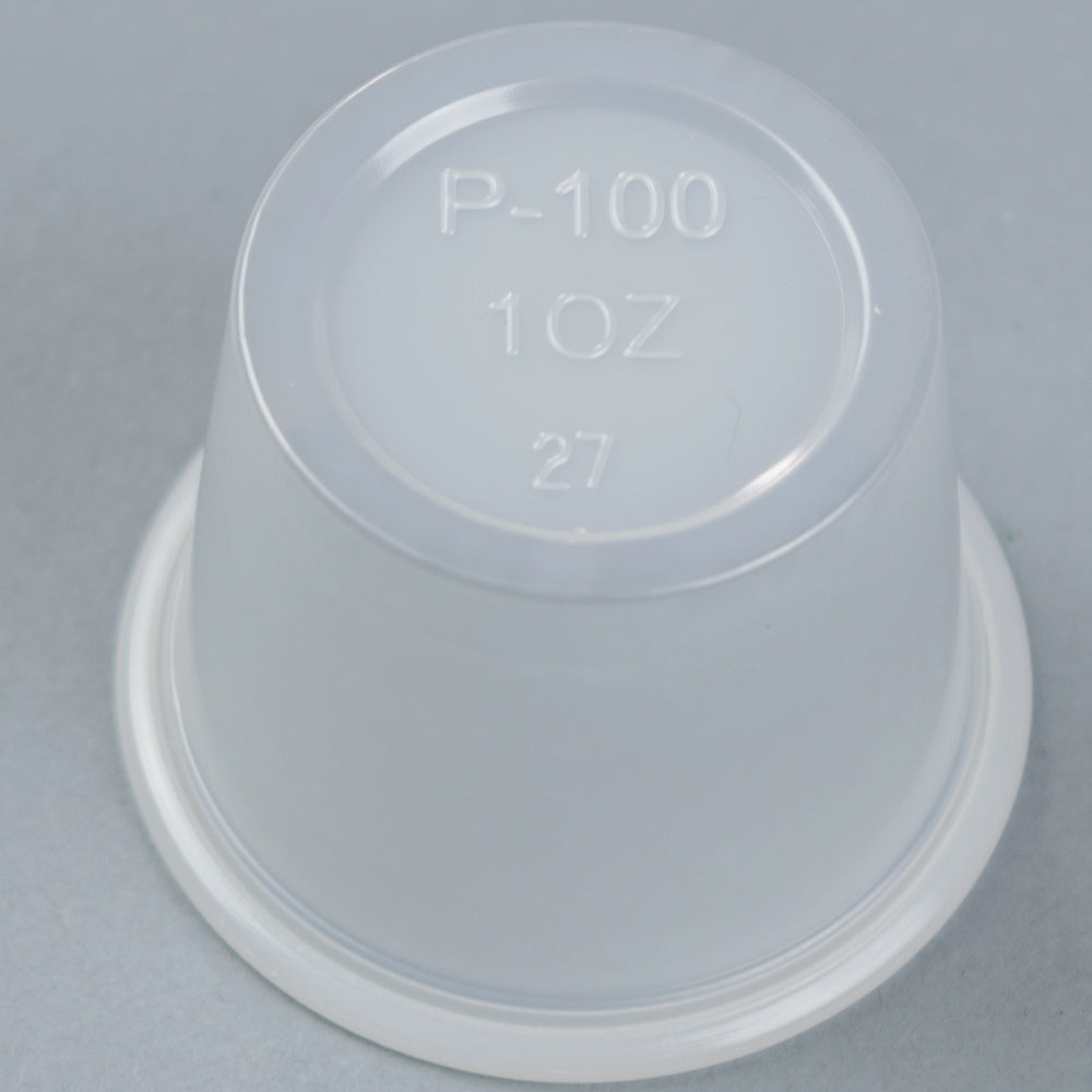 CM Plastic Sauce Cups 1 oz. - 2500/Case