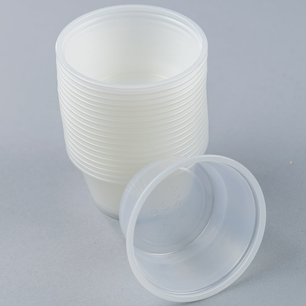 CM Plastic Sauce Cups 2 oz. - 2500/Case