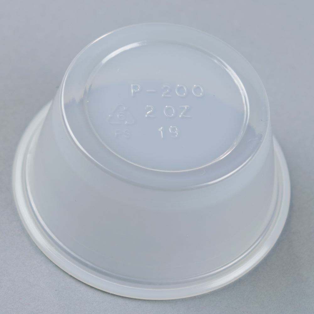 CM Plastic Sauce Cups 2 oz. - 2500/Case