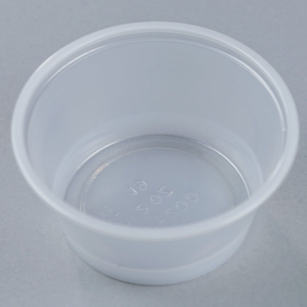 CM Plastic Sauce Cups 2 oz. - 2500/Case