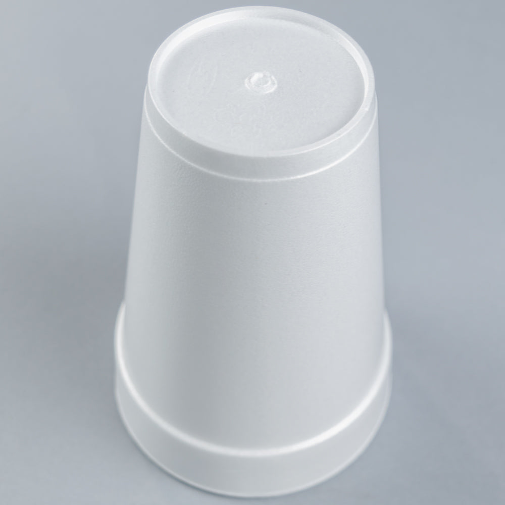 Dart 16J16 16 oz. White Customizable Foam Cup - 1000/Case