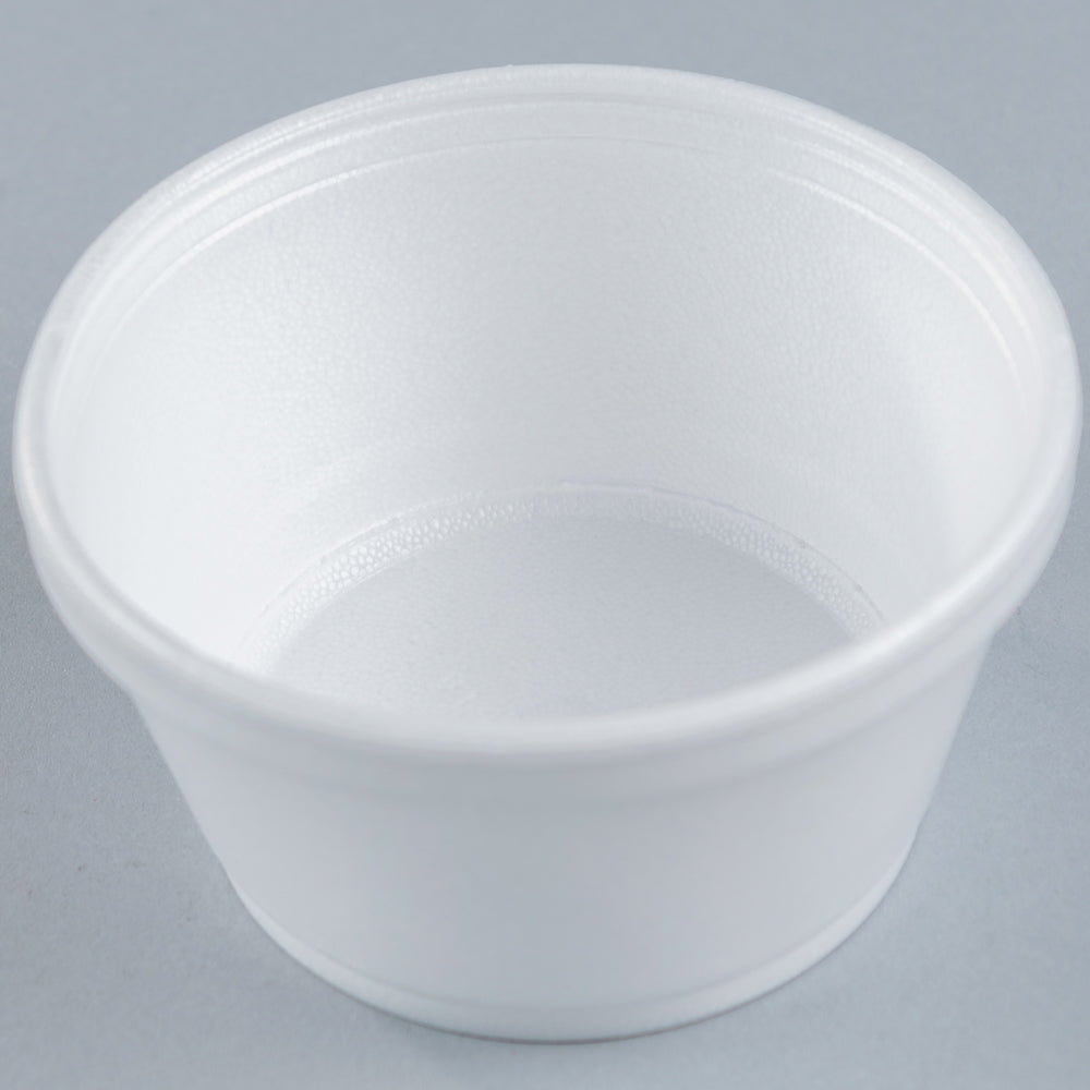 Dart Solo 8SJ20 8 Oz White foam Food Bowl - 1000/Case