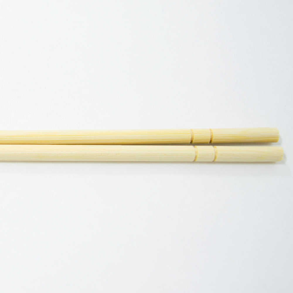 Win Sone Disposable Round Bamboo Chopsticks 8.85" - 1000/Case