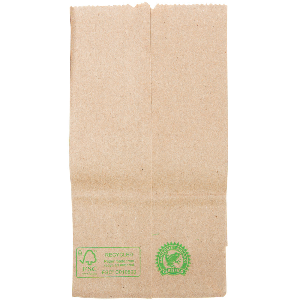 Duro 1 lb. Kraft Brown Paper Bag - 500/Bundle