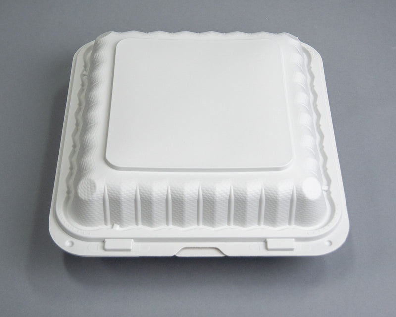 997 - Bloc cube blanc avec container - 90 x 90 x 90 - +/- 800