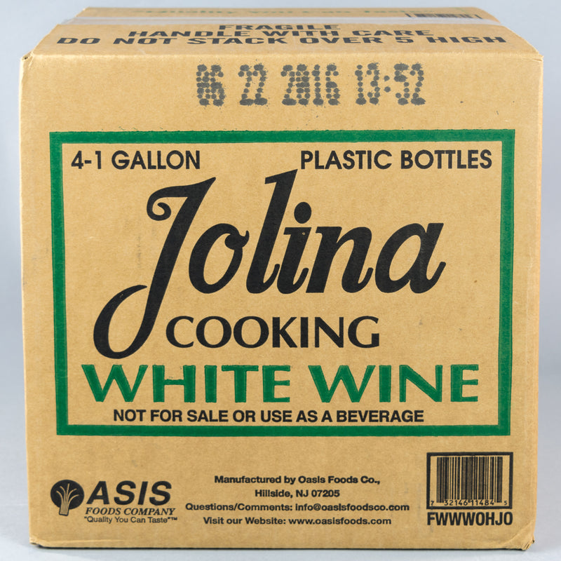 Jolina Cooking White Wine 1 Gallon - 4/Case