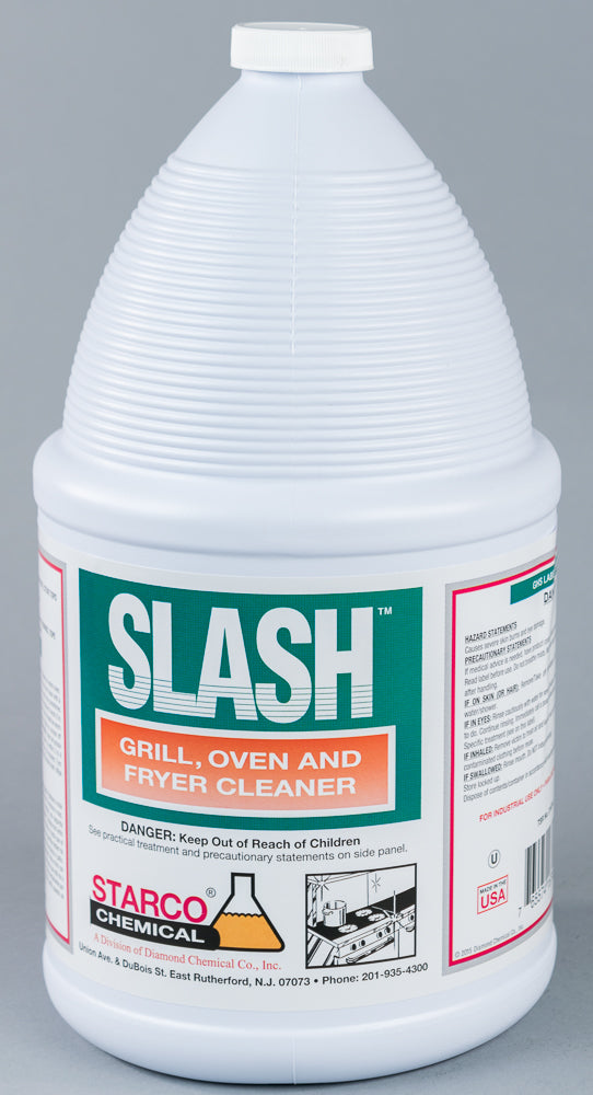 SLASH Grill Oven and Fryer Cleaner 1 gallon - 4/Case