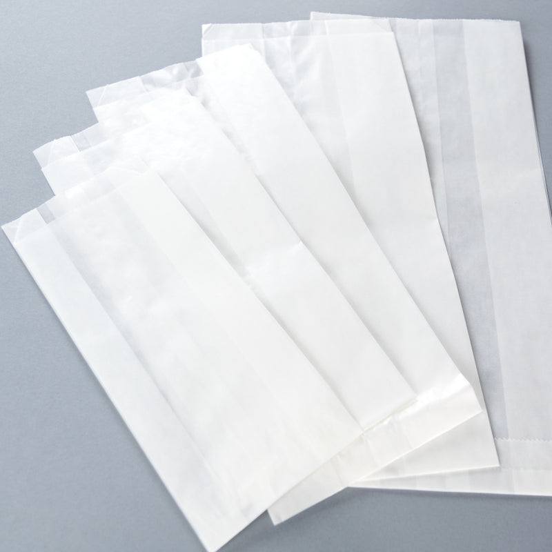 2 lb. White Glassine Unprinted Pastry Bag