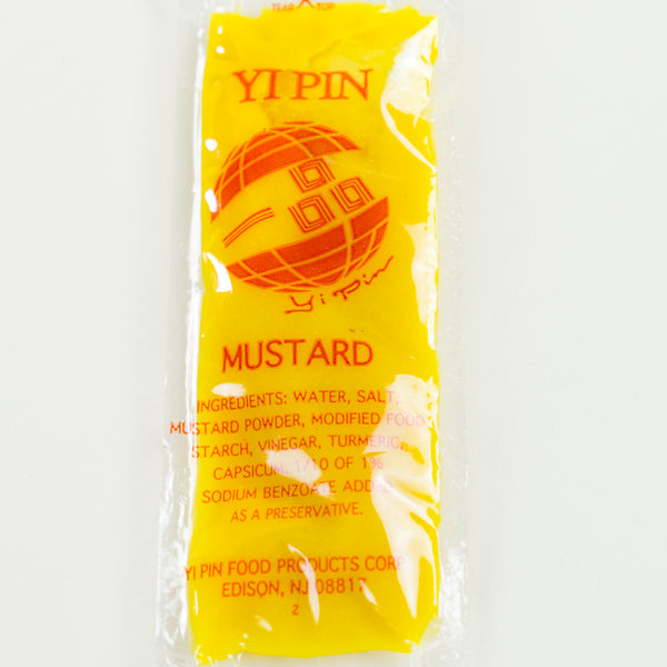 Yi Pin Asian Hot Mustard Packets 8 Grams - 400/Case