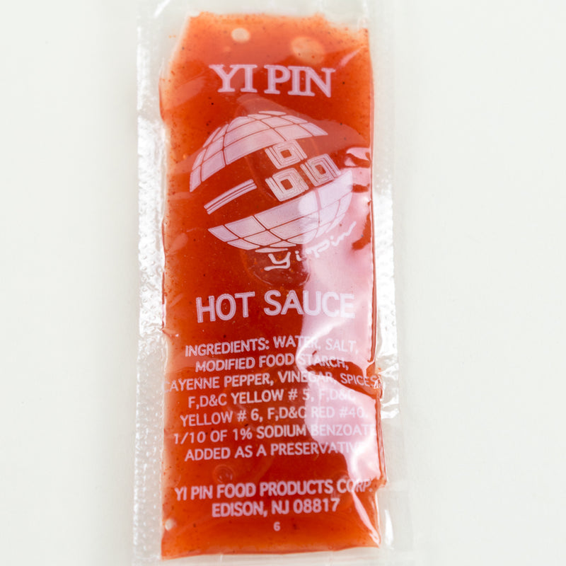 Yi Pin Hot Sauce Packets 8 Grams - 400/Case