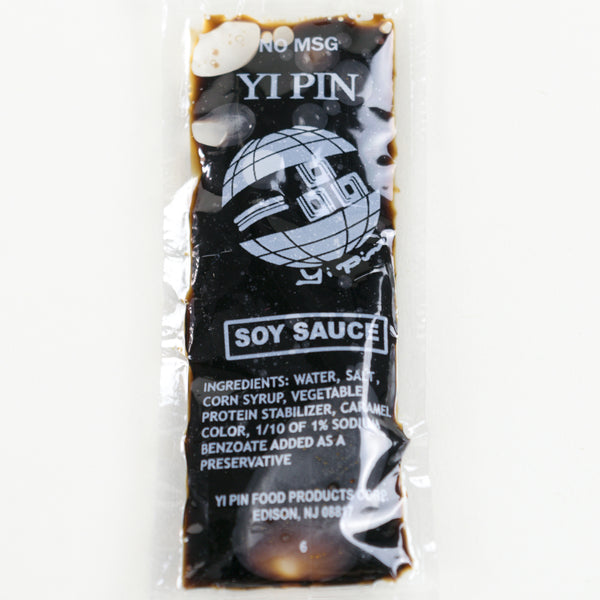 Yi Pin Soy Sauce Packets 8 Grams - 400/Case
