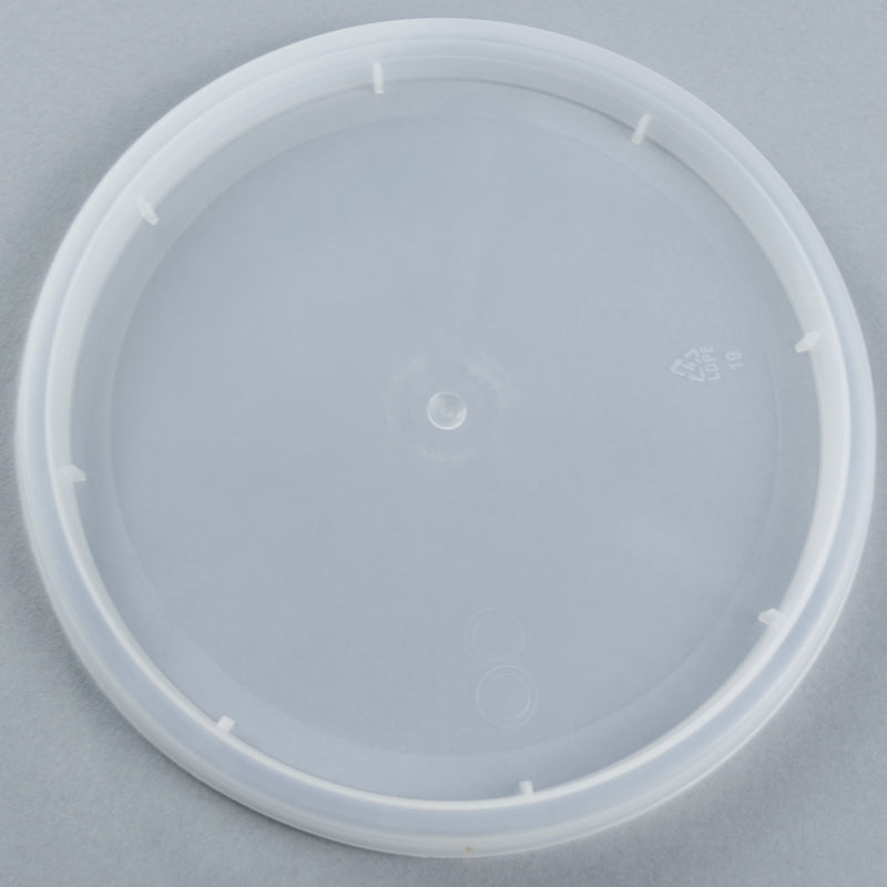 YS 32 oz. Translucent Plastic Deli Container with Lid - 240 Count